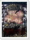 Letter 1, 2001 Acryl/Lack/Papier auf Holz 85x100x5,5 cm Letter 1, 2001 Acryl/Lack/Papier auf Holz 85x100x5,5 cm