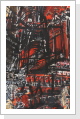 2 Acryl/Lack/Gold auf Holz, 20x30x5 cm 2 Acryl/Lack/Gold auf Holz, 20x30x5 cm