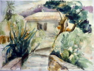 Lumio Berg, Aquarell a. Bütten 56 x 75 cm Lumio Berg, Aquarell a. Bütten 56 x 75 cm