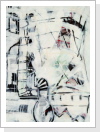 Kühlturm, 2004, 50 x 60 cm, Mischtechnik Kühlturm, 2004, 50 x 60 cm, Mischtechnik