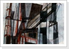 Schacht XII, 2002, 76 x 108 cm