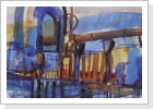 Koksbatterie, 2007, 76 x 107 cm